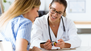 Nurse going to therapy active to avoid burnout