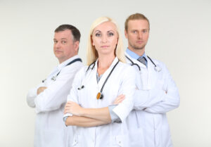 Medical Staffing for Remote Communities - whit nurses on white scrubs