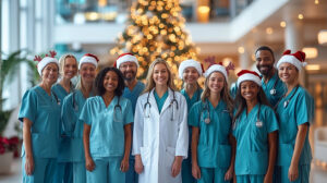 Healthcare Team posing for a picture