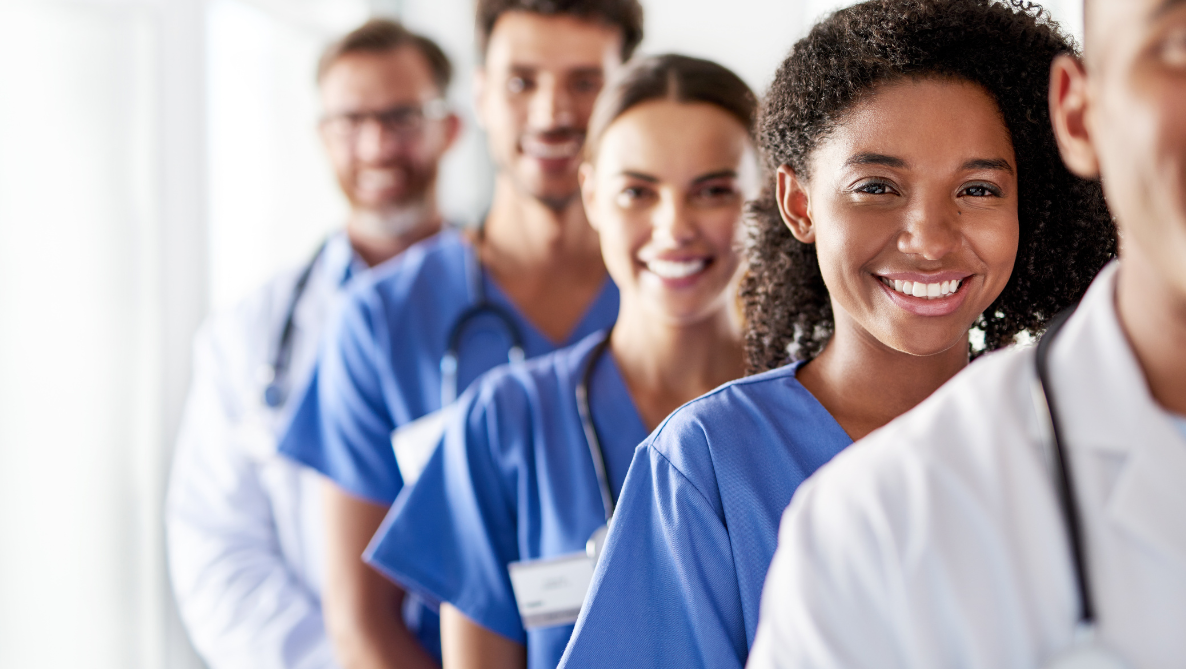 Travel Nursing and Permanent Nursing - white nurses smiling